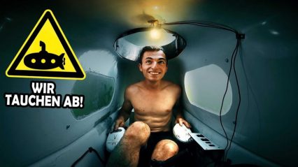 Guys Turn 2 Bathtubs Into Functioning Submarine – It’s as Sketchy as it Sounds
