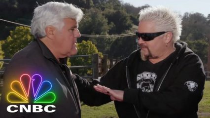 Jay Leno, Guy Fieri Go Over Fieri’s Classic Car Collection Including Famous ’68 Camaro An More