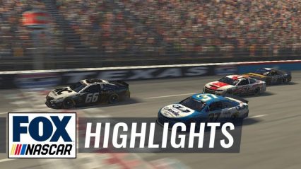 Last Weekend’s eNASCAR Invitational Has Real Drivers Duking it out on National TV at Virtual Texas Motor Speedway