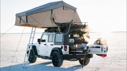 Living Out of a Jeep Wrangler – Overland Converted Jeep is the Ultimate Mobile Living Quarters