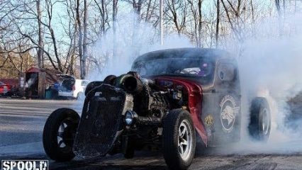 LS Powered Rat Rod Throws Down in Grudge Racing Action