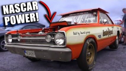 NASCAR Powered, Stick Shift, Wheelie Muscle Machine is AWESOME