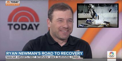 Ryan Newman Talks About Crash That Nearly Took His Life, Plans To Get Back in the Car ASAP