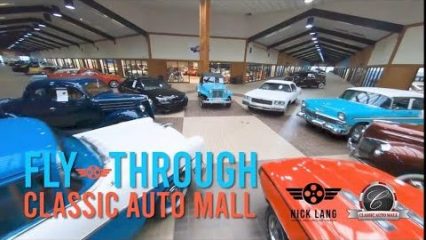 Old Shopping Mall Converted into Ultimate Automotive Toy Store, Fly-Through 336,000 sqft “Classic Auto Mall”