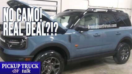 Pictures of New Bronco Sport Leaked Then Quickly Removed (Too Late!)
