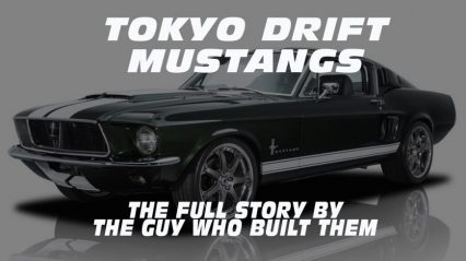 The Story Behind the Tokyo Drift Mustangs From the Guy Who Built Them