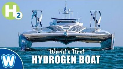 This Super Yacht Creates its Own Hydrogen For Fuel as it Sails