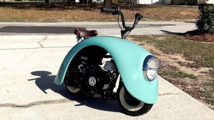 Building a Mini Bike With the Body of a Volkswagen Fender