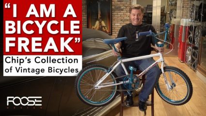 Chip Foose Isn’t Just Into Cars – His Massive Bicycle Collection Nobody Knows About