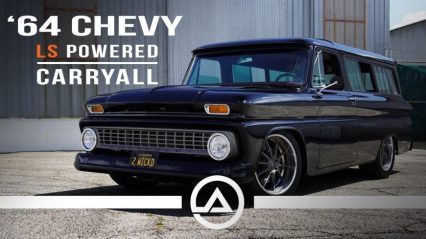Classic Suburban Meets Modern LS Power to Make Ultimate SUV Hot Rod