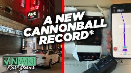 Controversial New Cannonball Record Might Not be Accepted by Enthusiasts