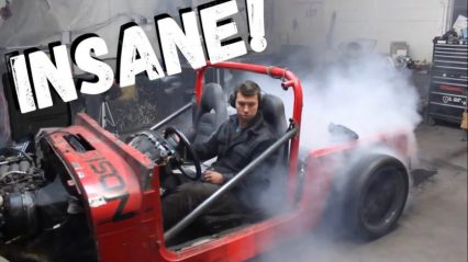 Corvette Fused Together With a Jeep Makes an Epic Roadster That Does Killer Burnouts