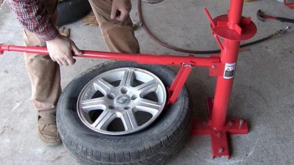 Could a $40 Harbor Freight Tire Changing Machine Get the Job Done?