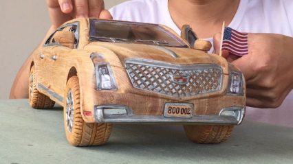 Creating a Cadillac From a Block of Wood – The Ultimate Quarantine Project