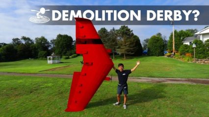 Extreme Airplane Demolition Derby Takes Remote Control Planes to a New Level