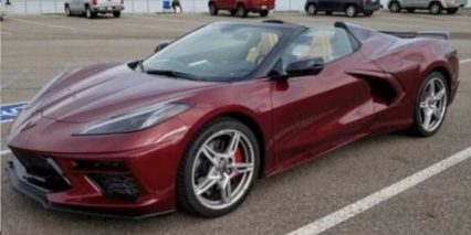 First Convertible C8 Spotted in the Wild Could be the Rarest Corvette EVER