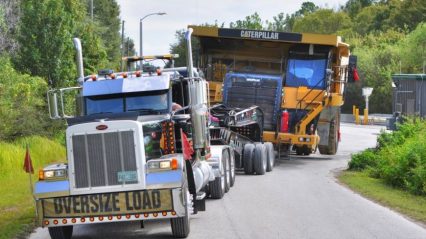 Hauling a Million-Dollar Mining Dump Truck is Much Easier Said Than Done