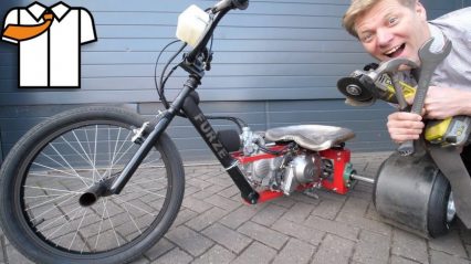 How to Make the Ultimate Motorized Drift Trike With Basic Tools
