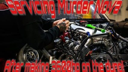 Shawn Shows us How he Services the Murder Nova