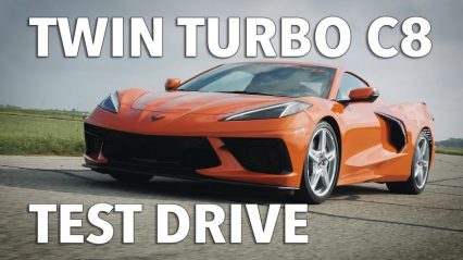Test Driving The First Twin Turbo C8 Corvette