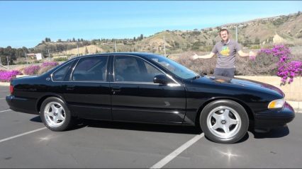 The ’96 Impala SS is Arguably One of the Coolest Cars of the 90s