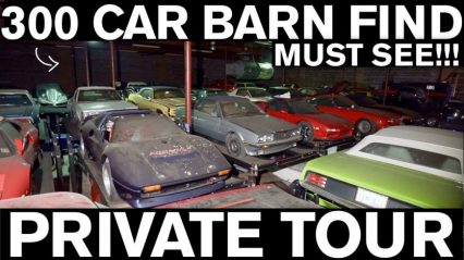Touring a Massive 300 Car Barn Find With Insanely Rare Cars