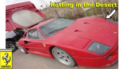 Tracking Down Saddam Hussein’s Son’s Ferrari F40 For Restoration