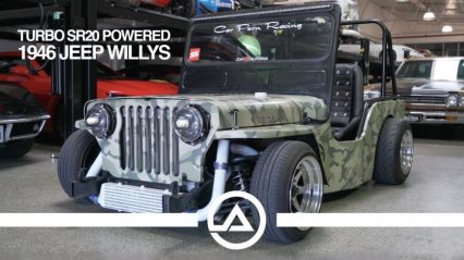 Turbo SR20 Transforms a Slammed Willys Jeep Into a Tuner’s Dream Machine