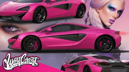 West Coast Custom Decks Out Jeffree Star’s McLaren in a Wave of Pink