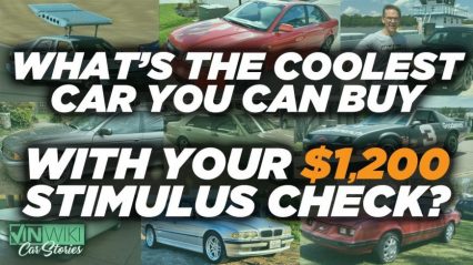 What’s the Coolest Car You Can Buy With Your $1,200 Stimulus Check?