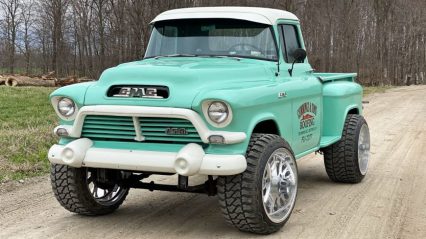 He Slapped $10,000 Wheels, Lift Kit On Classic GMC, He Might Purposely Destroy It