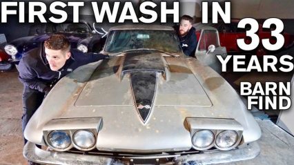 ’67 Corvette Gets First Wash in 30+ Years