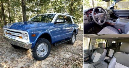 This Modern Tahoe Has Been Outfitted to Look Like a Classic K5 Blazer