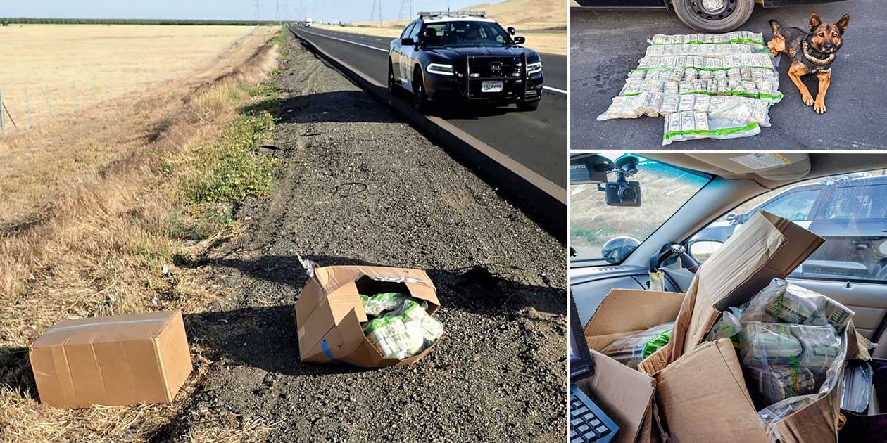 Northern California Motorists Likely Drove Past $1,000,000 in a Cardboard Box Last Friday