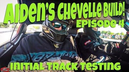 Murder Nova Takes His Son to the Track in His First Car