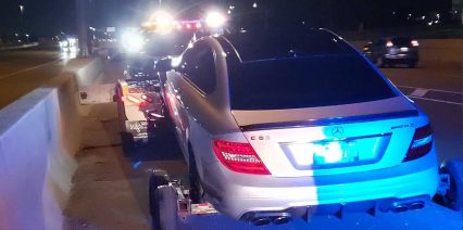 Police Bust Teen Doing 191 MPH in Dad’s C63 AMG