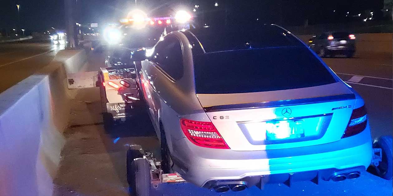 Police Bust Teen Doing 191mph In Parents C63 AMG