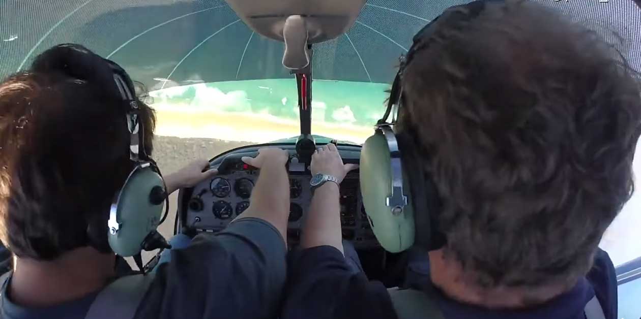 In-Camera Cockpit Shows Wild Recovery From Airplane Spiraling Toward the Earth