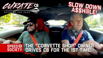 The Owner of the “Corvette Shop” Drives a 2020 C8 Corvette For the 1st Time