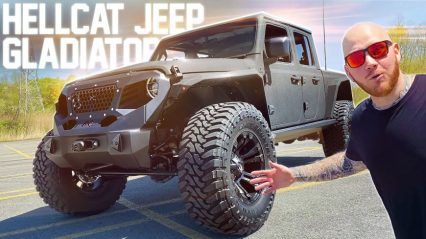 This Hellcat Powered Jeep Gladiator Might be the Most Intense Jeep Ever