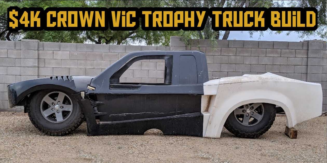 Build Series Converts a Common Crown Victoria Into a Badass Trophy Truck