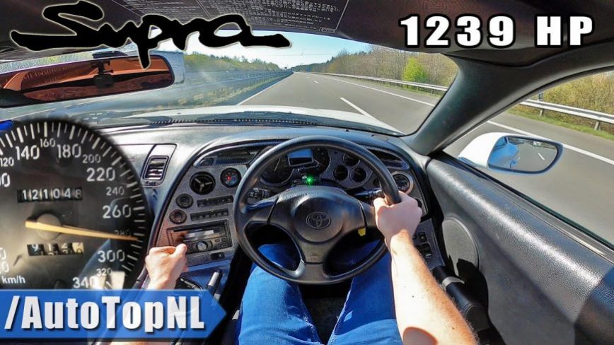 1200+HP Supra Hits the Autobahn For NO SPEED LIMIT Pulls