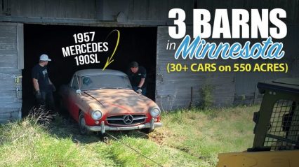 30+ Cars Uncovered in Legendary Minnesota Barn Find