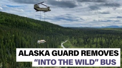 Bus From “Into The Wild” Removed From Alaskan Wilderness Due To Safety Risk