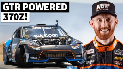 Chris Forsberg Dropped GT-R Power in his Nissan 370z and it SCREAMS!