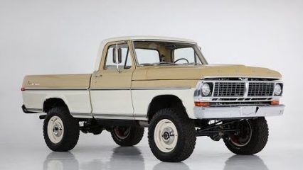 Coyote Powered 4×4 Old School F-100 is the Ultimate Summer Cruiser