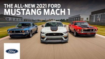 Ford Shows Off New Mach 1 Coming in Spring of 2021