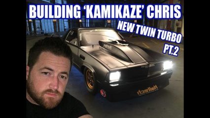 Hang in the Garage With Kamikaze Chris as he Goes Twin Turbo on the Elco