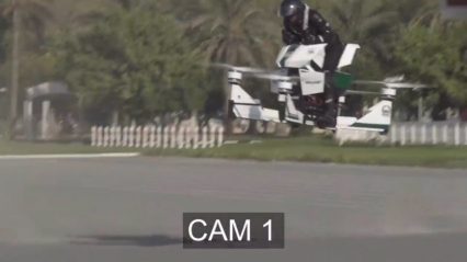 Hoverbike Crashes in Dubai During Test Flight