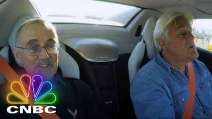 Jay Leno Surprises Man With Cancer, Gives Him a Ride in the C8 Corvette